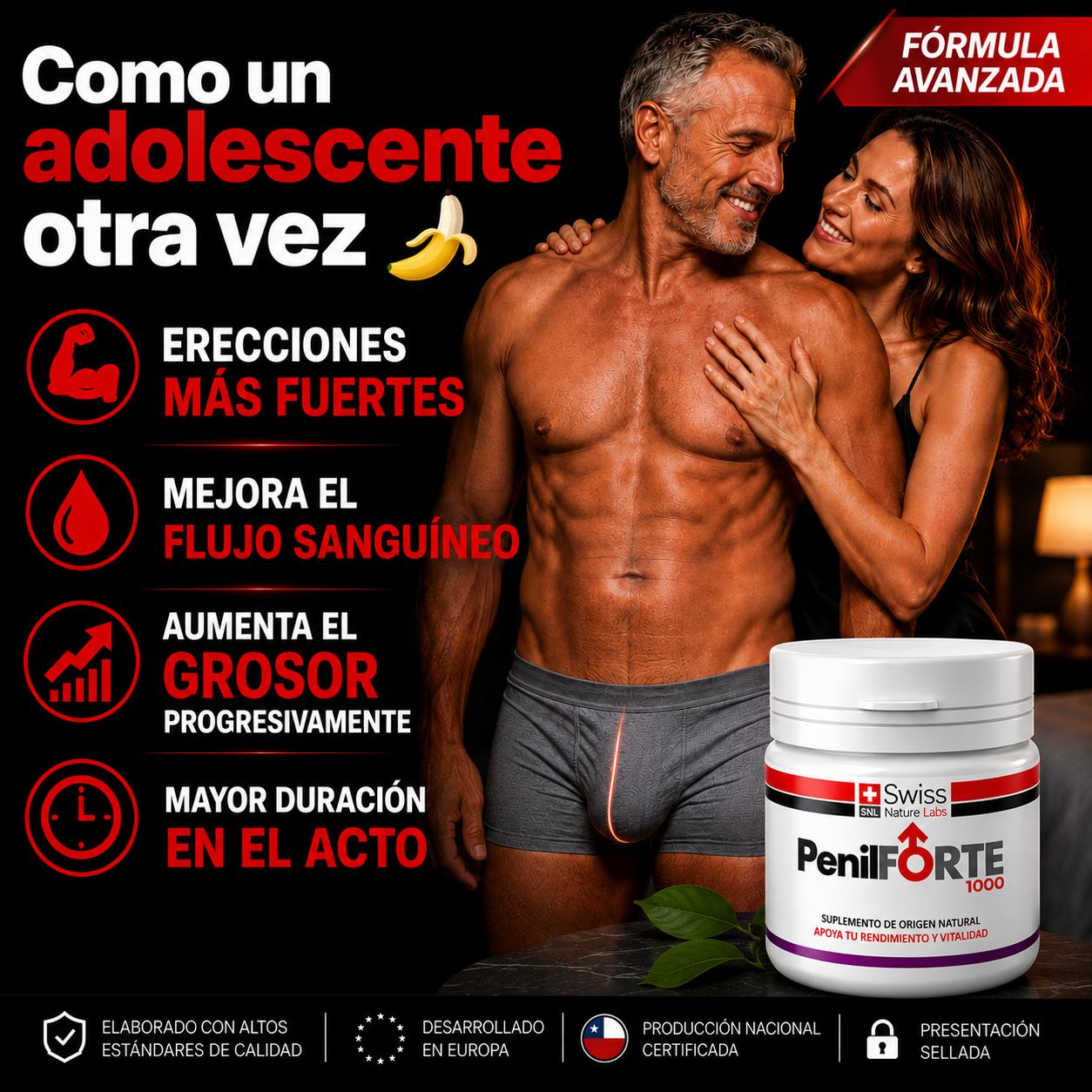 PenilForte Potenciador Masculino Natural
