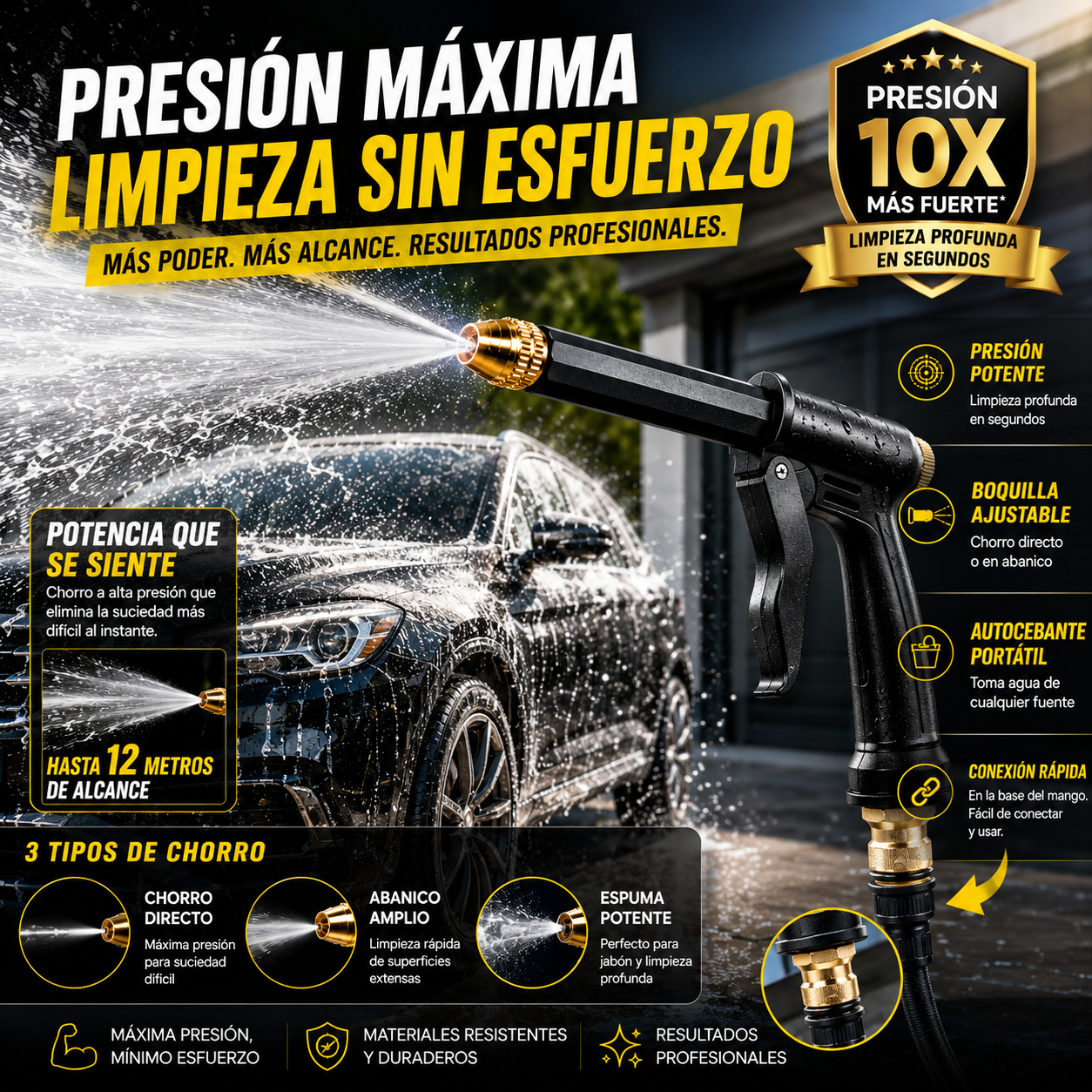 Pulverizador de Alta Presión