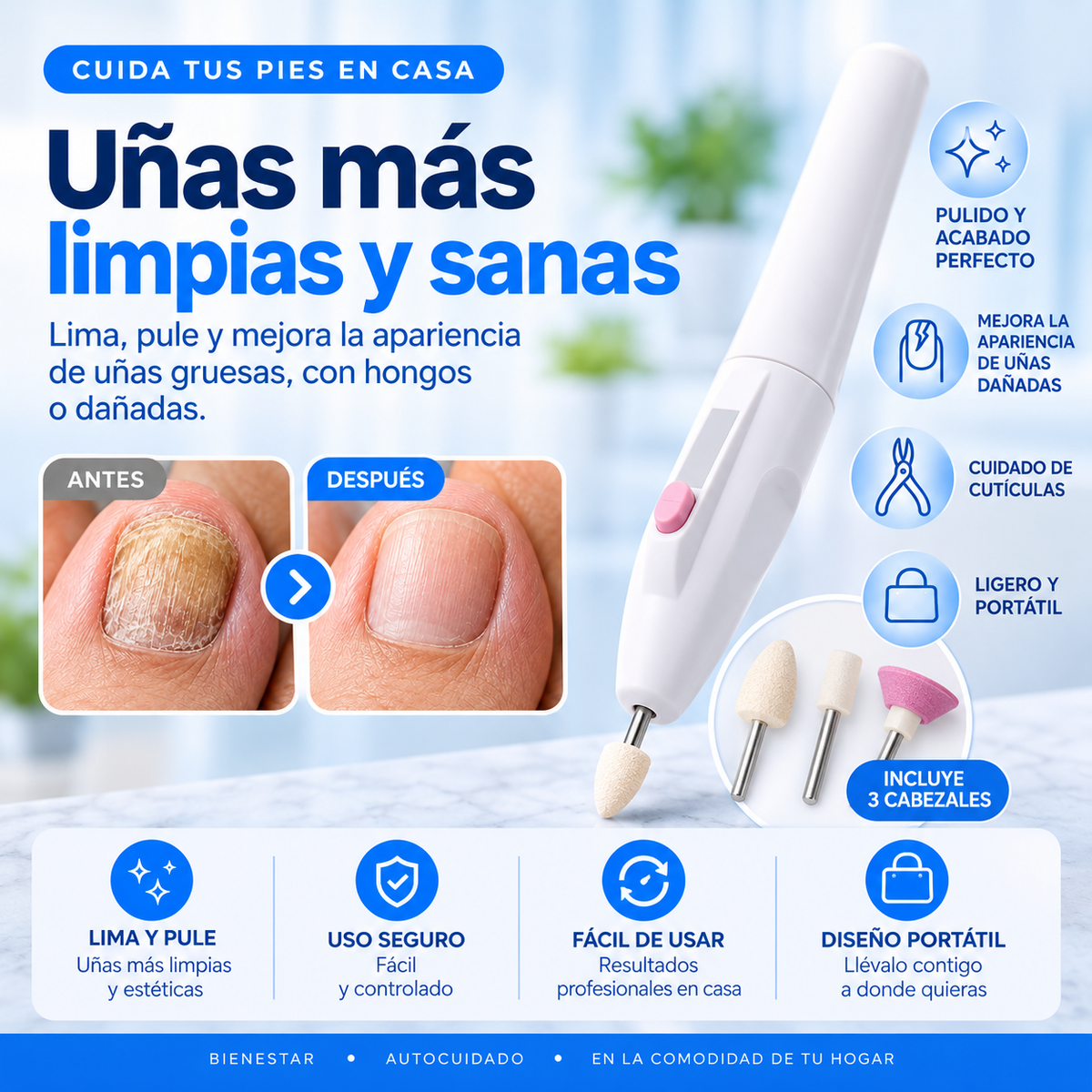 Dremel para Uñas Reparación, Salud y Estética