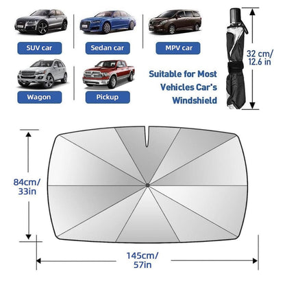 AutoShade™ Protector Parabrisas UV + Refrigerante