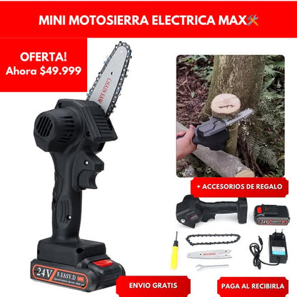 PACK: Mini Motosierra Recargable + Set herramientas 42 piezas - ¡OFERTA LIMITADA!