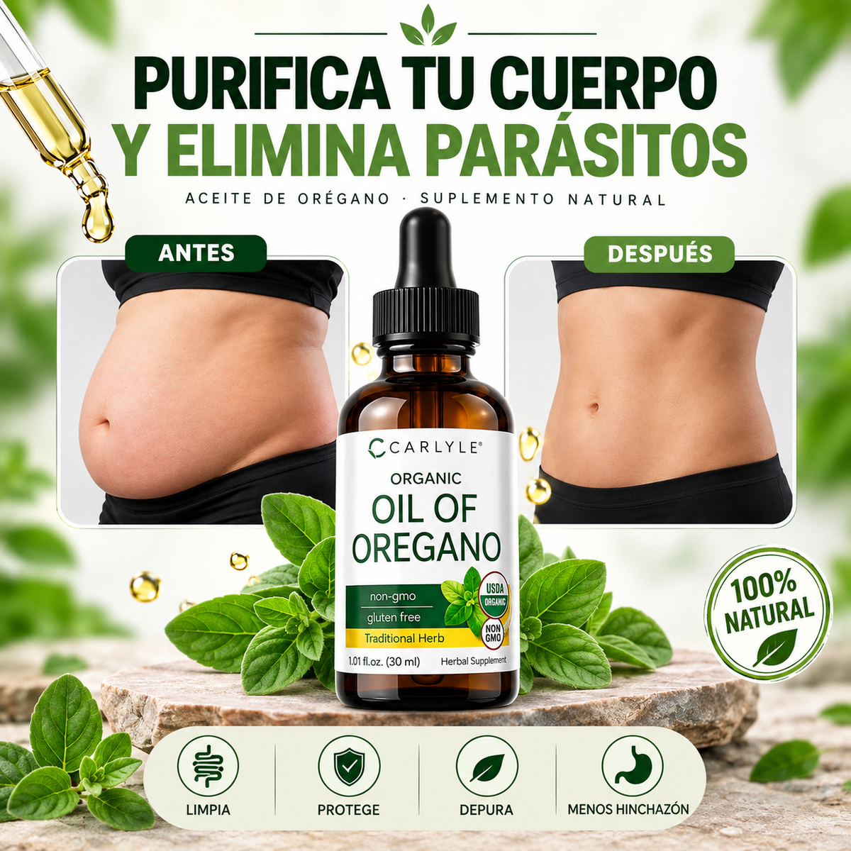Aceite de Oregano Promoción 3x1