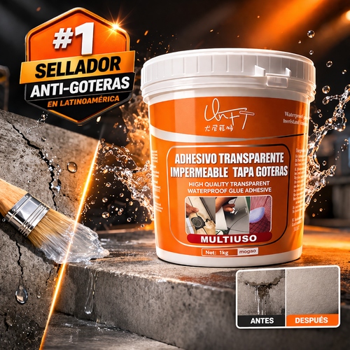 Sellador Transparente Impermeable 1 KG