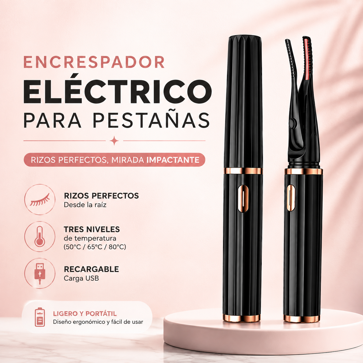 Rizador de pestañas