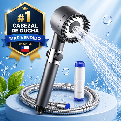 Cabezal De Ducha Con Masajeador Alta Pre