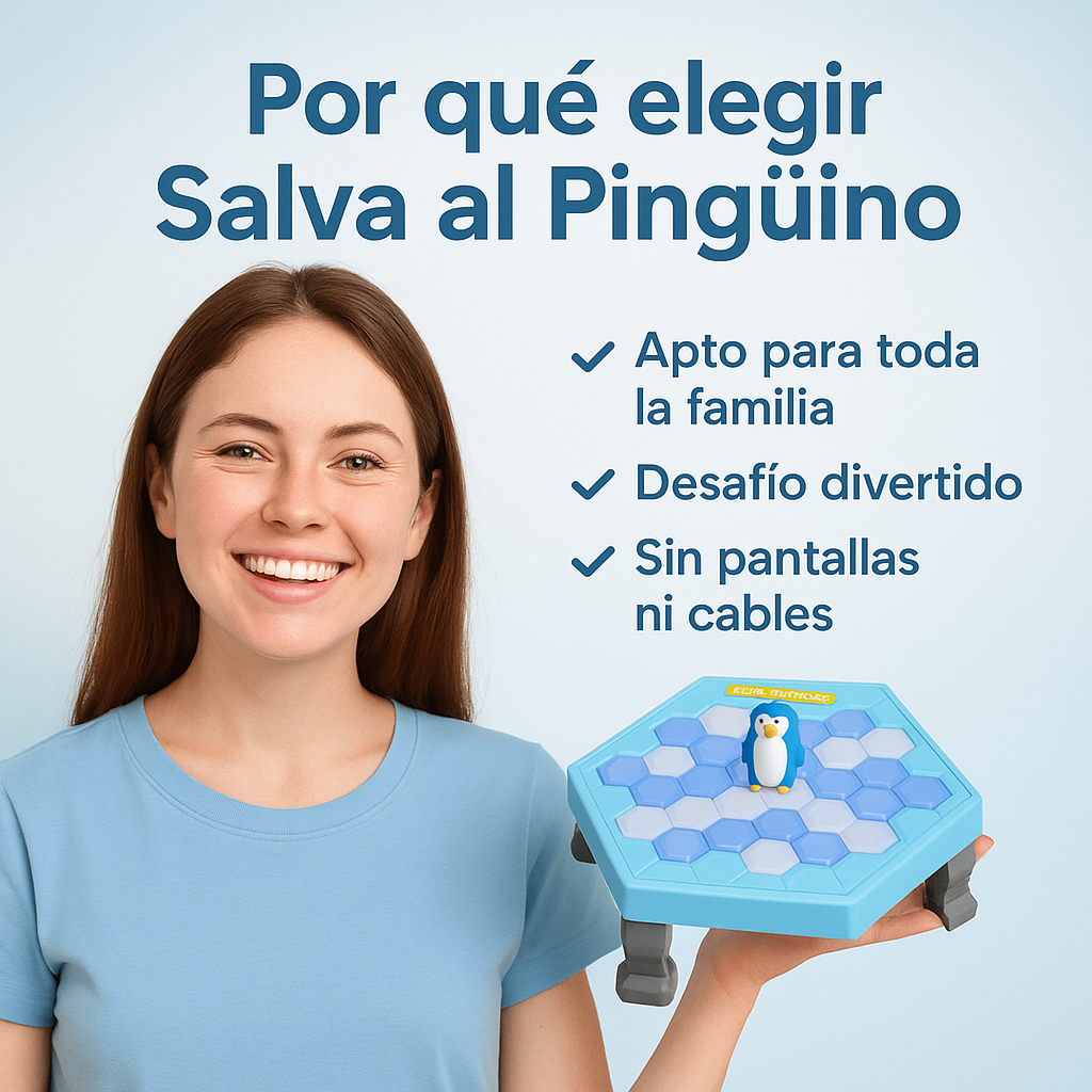 Salva Al Pingüino™ Juego De Mesa Familiar