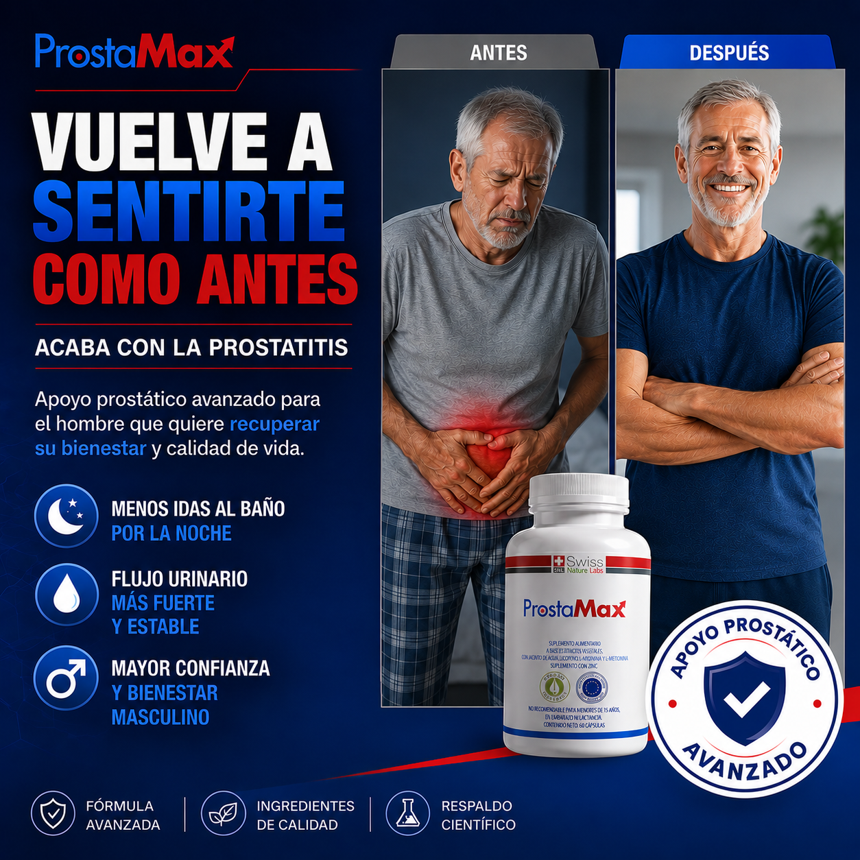 ProstaMax Cuidado Natural de la Próstata