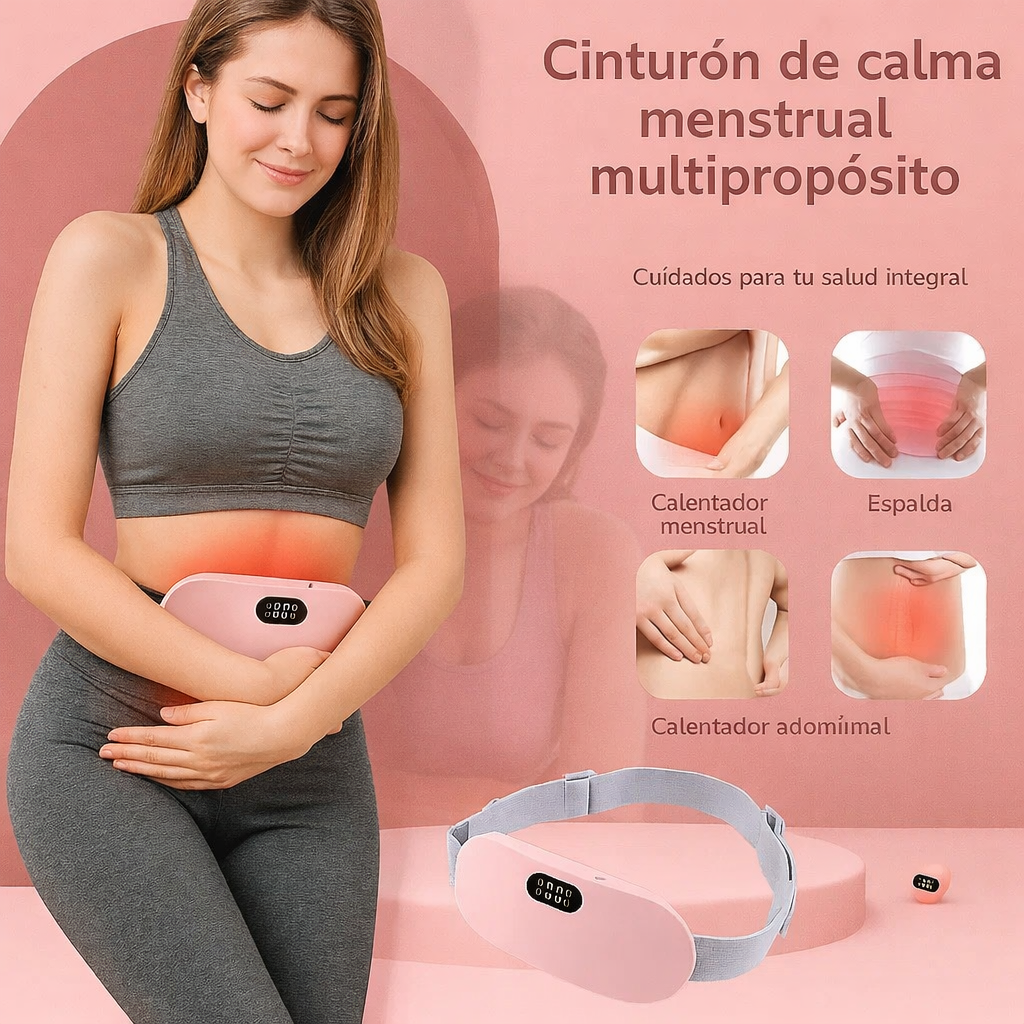 Cinturón térmico para cólicos
