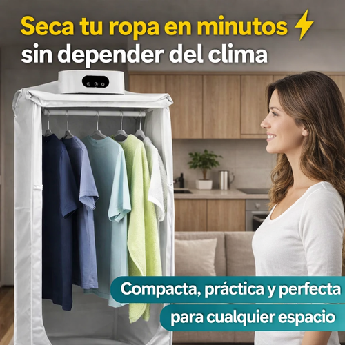 Secadora Portátil para Interiores