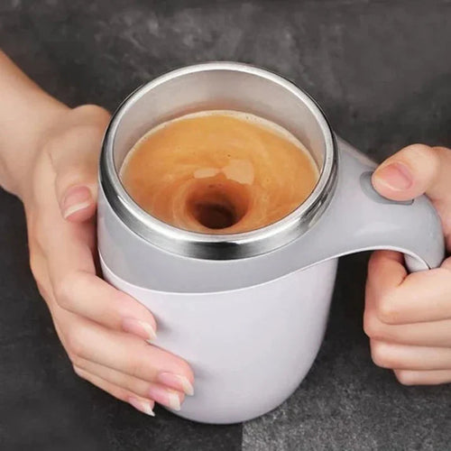 Taza Automática Mezcladora: Sin Cucharas, Sin Grumos, Sin Esfuerzo