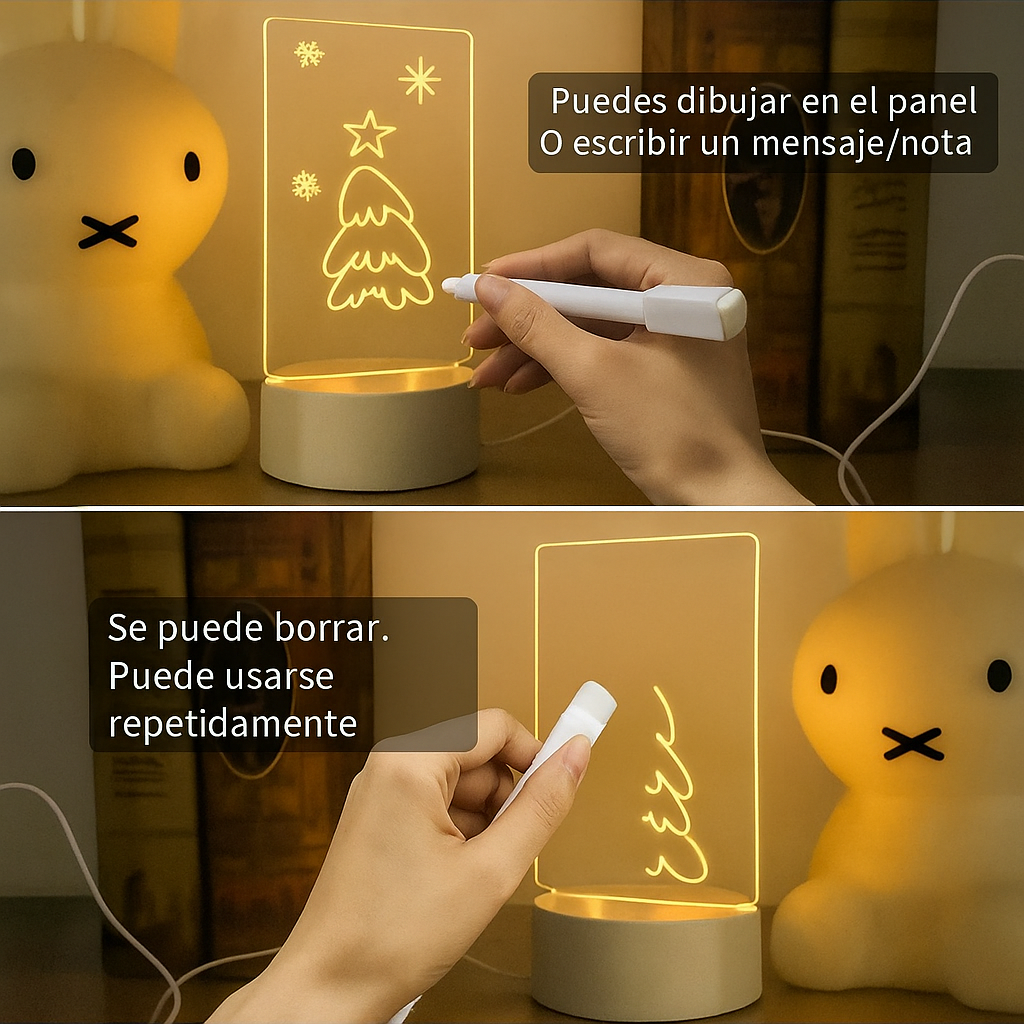LumiCarta™ Lámpara LED pizarra