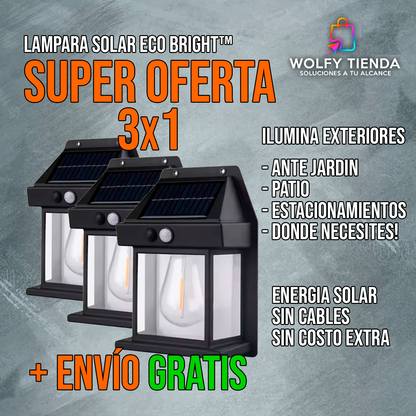 EcoBright™ - Lámpara Solar de Pared  - ¡OFERTA LIMITADA!