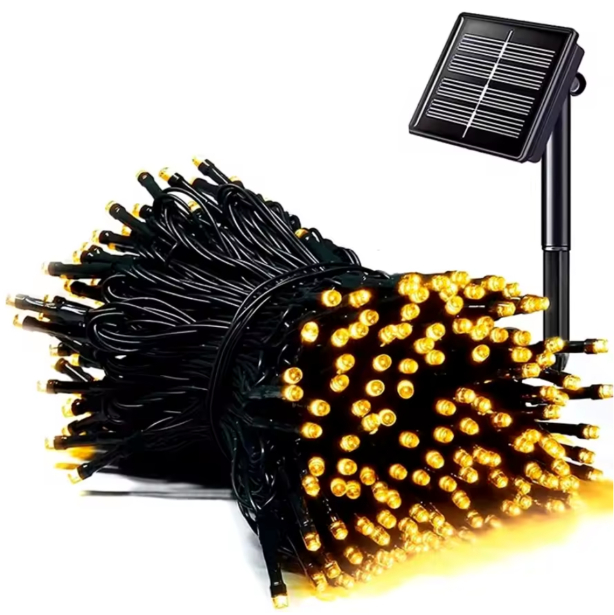 Luces Solares Navideñas 17 metros y 170 luces led