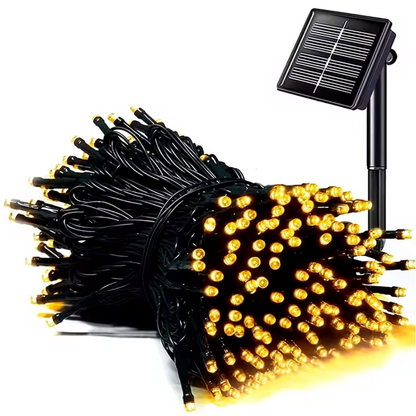 Luces Solares Navideñas 17 metros y 170 luces led