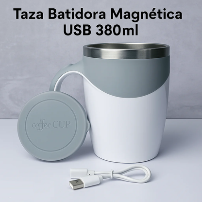 Taza Automática Mezcladora: Sin Cucharas, Sin Grumos, Sin Esfuerzo
