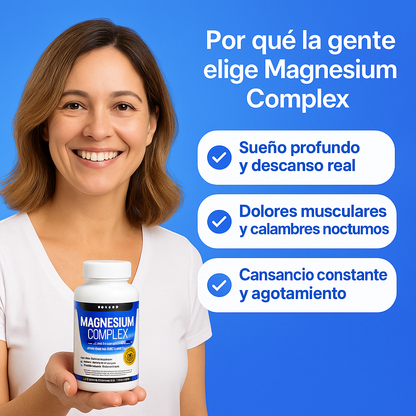 TopLux™ Magnesium Complex 600 mg (60 Caps.)