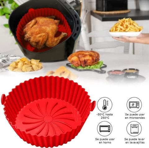 Pack de 6 Moldes Reutilizables para Freidora de Aire